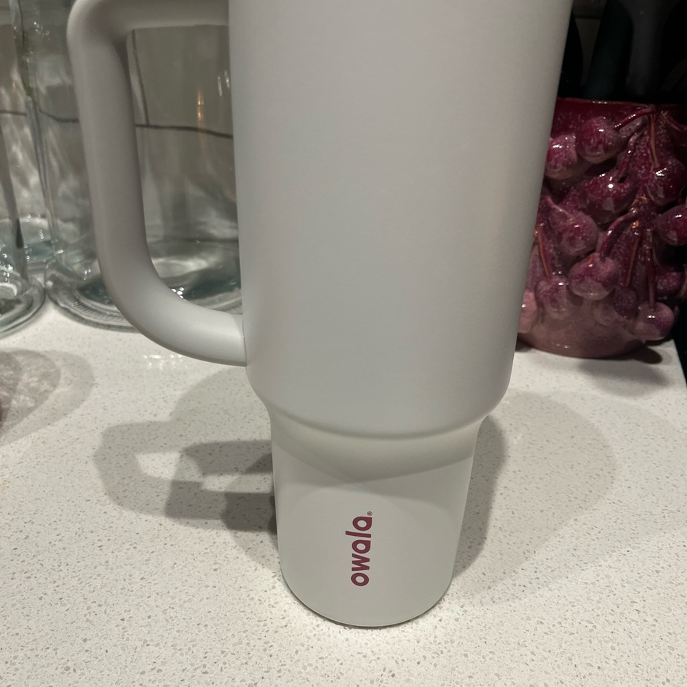 Owala White Insulated Travel Thermos
